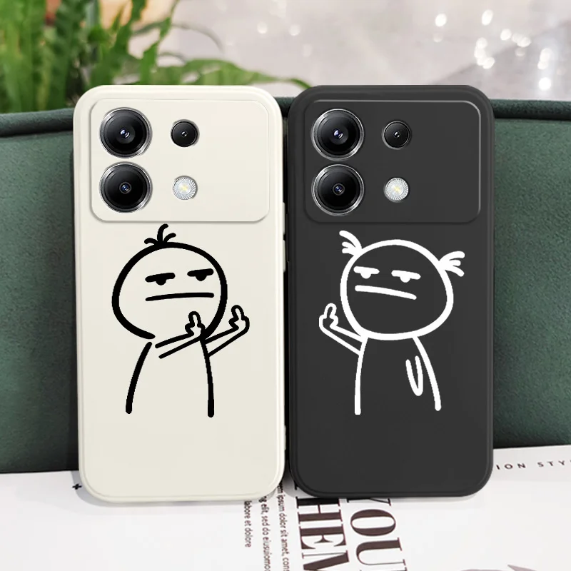 Силиконовый чехол для Xiaomi Poco X6 F6 M6 M5 M5S F5 X5 F4 X4 M4 F3 M3 X3 Pro 4G