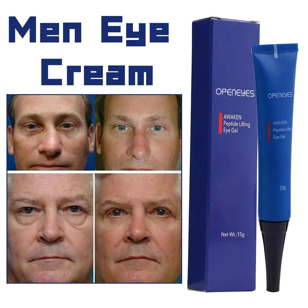 

Openeyes Awaken Peptide Lifting Eye Gel Men Eye Moisturizing Under Eye Cream For Dark Circle Puffiness Eye Fine Lines Wholesale