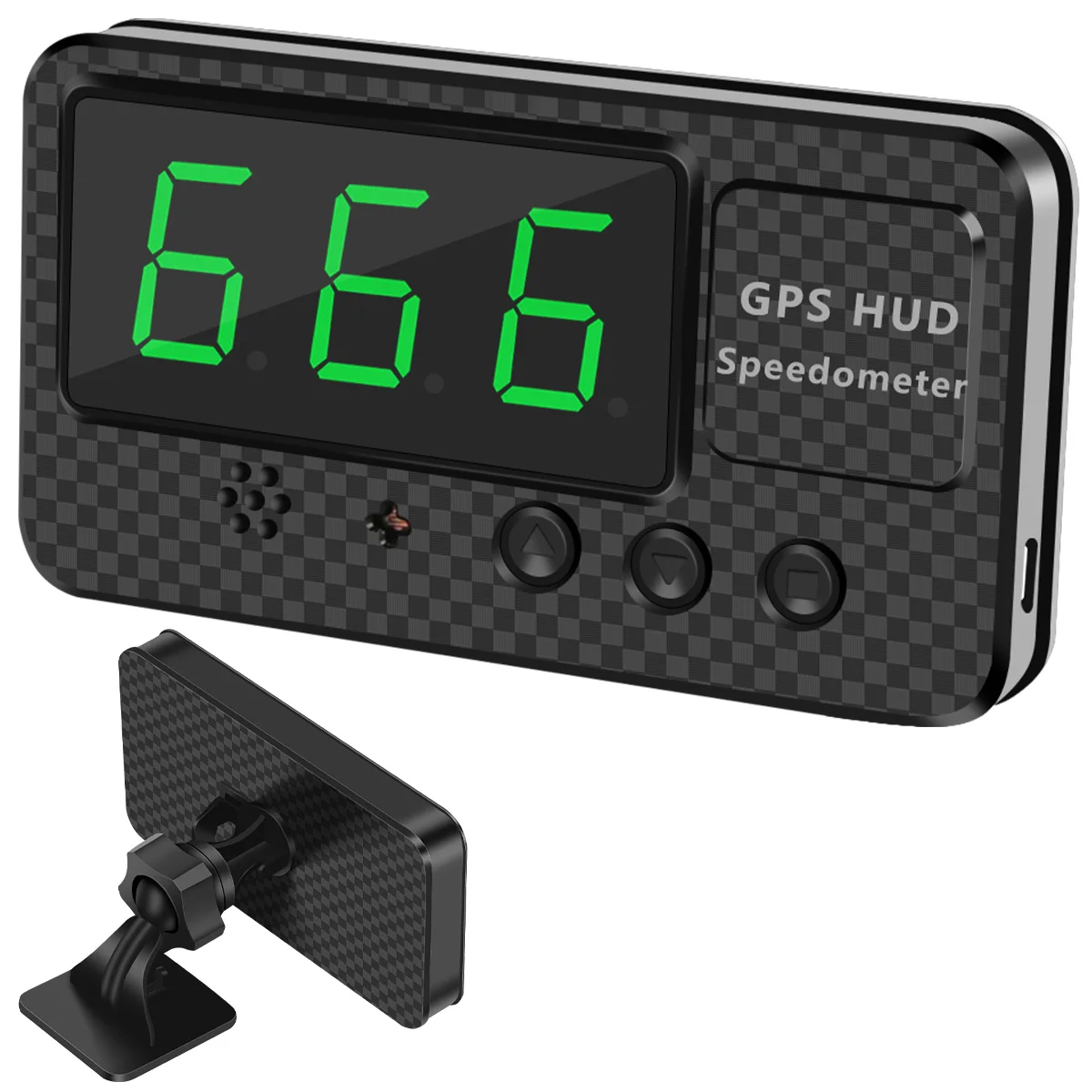 

Hot Car Head Up Display Universal HUD GPS Speedometer Non-Slip Digital Speed Display with Over Speed Alarm Windshield Screen
