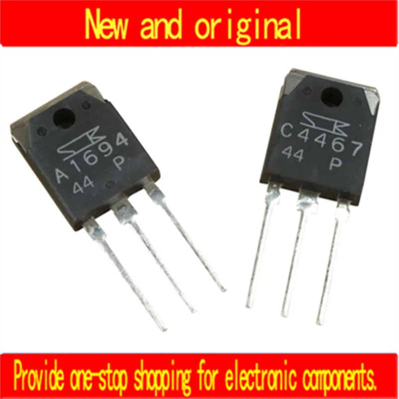 

10pcs/Lot 100% New and Original 2SA1694/2SC4467 2SA1694/2SC 2SA1694/2 2SA1694 TO-3P Chipset