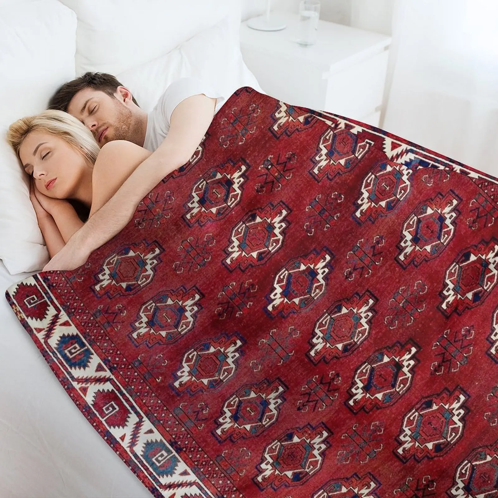 Основной ковер Karadashli Западный Туркестан плед с принтом модные диваны дорожные