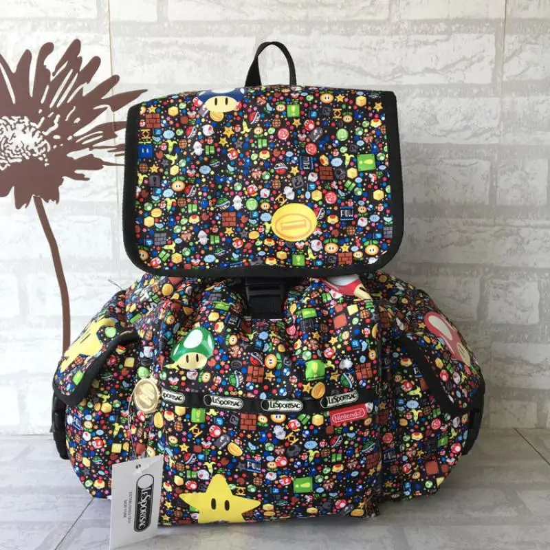 

Нейлоновая сумка Snoopy, модная повседневная тканевая сумка для скалолазания, вместительная школьная сумка, рюкзак большого размера 7839