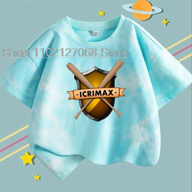 Хлопковая футболка для мальчиков и девочек с коротким рукавом