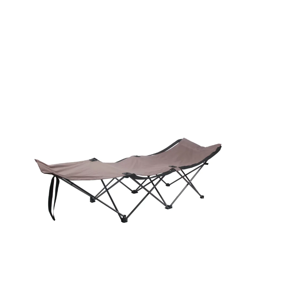 

Ozark Trail 73 inches x 23 inches, Adult Collapsible Camping Cot, Beige camping bed hamacas
