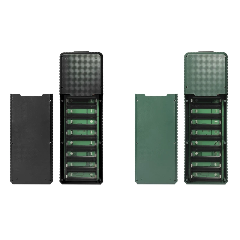 

Digital Display QC3.0 8x26650 Batteries DIY Power Bank Box Holder Case Fast Charger Shell Type-C USB for Mobile Phone