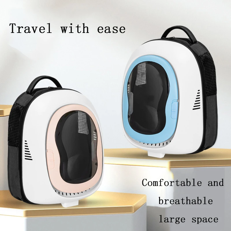 

Pet Cat Carrier Backpack Breathable Cat Travel Outdoor Shoulder Bag For Small Dogs Cats Portable Packaging Foldable Pet Supplies