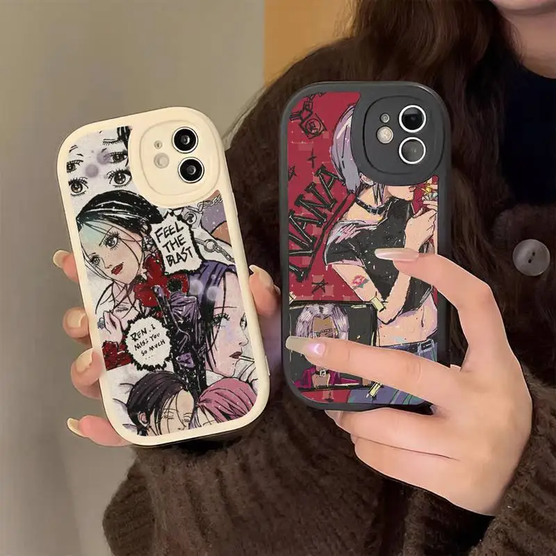

Nana Osaki Anime Phone Case Hard Leather Phone Case for iPhone 13 12 Mini 11 14 Pro Max Xs X Xr 7 8 Plus 6 6s Se 2022