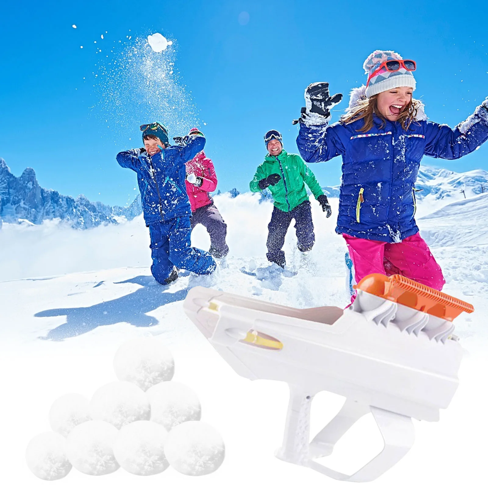 Производитель снежных шаров сани игрушки игры с нескользящей ручкой зимний