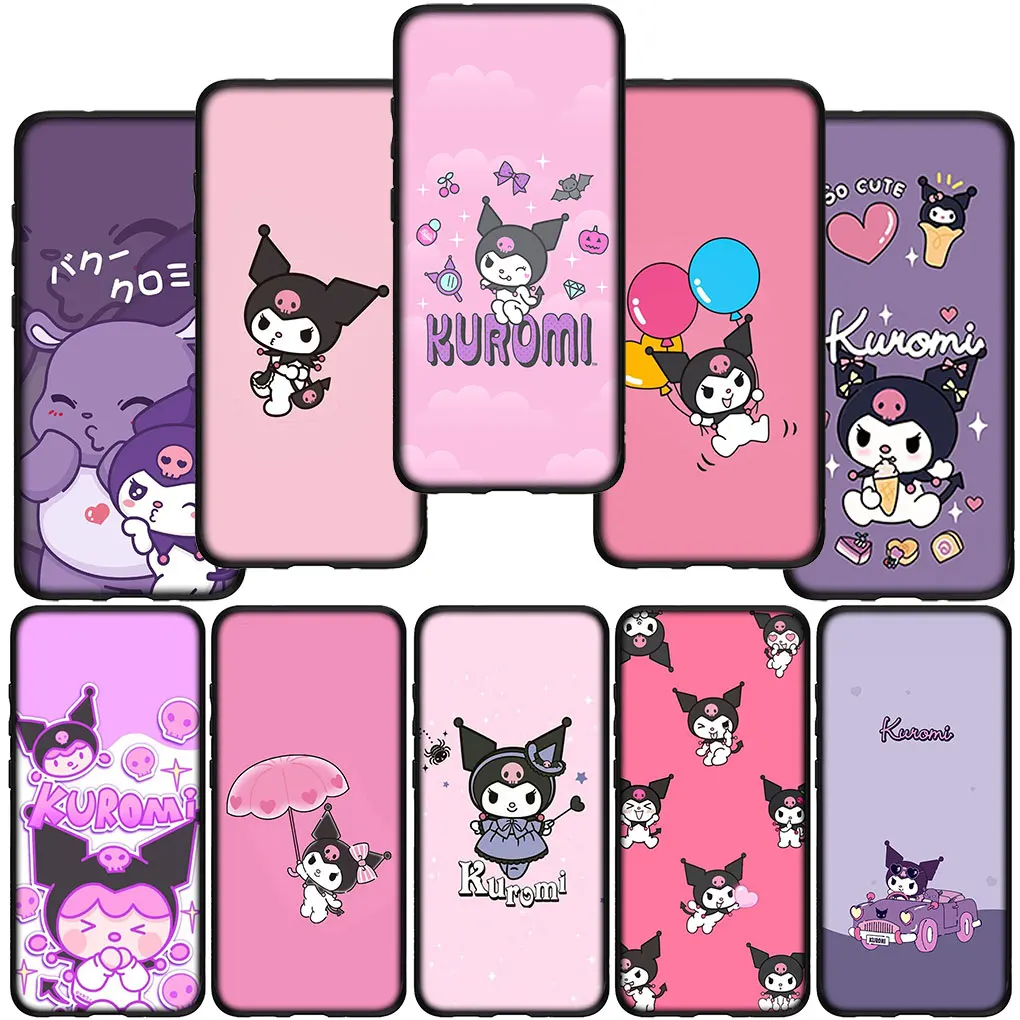 Cute My Kuromi Lovely Cover Phone Casing for OPPO A17 A15 A16 A53 A54 A57 A78 A79 A58 A38 A98 A94 A96 A74 A95 A77 A76 Soft Case