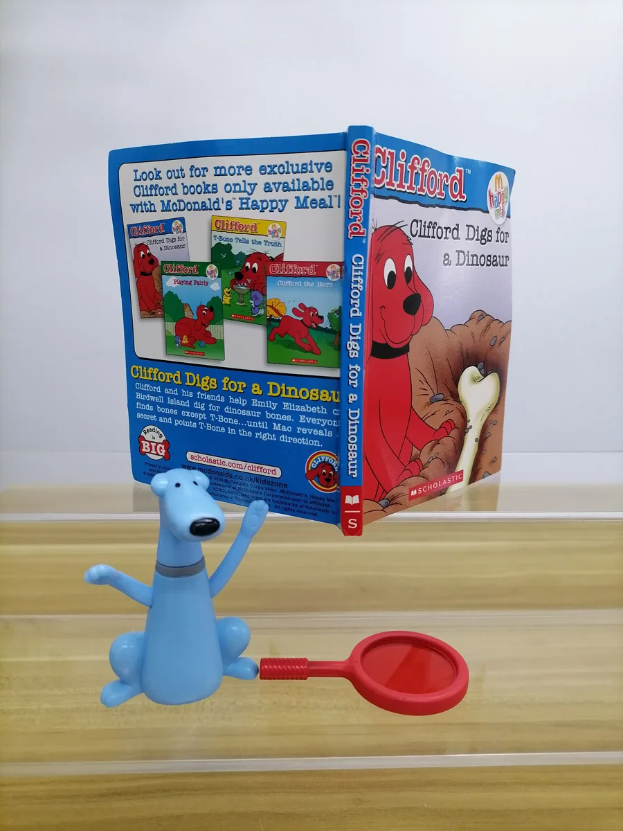 Mcdonaldss Clifford Digs для динозавра, семейная фигурка с детским изображением, Детская развивающая игрушка