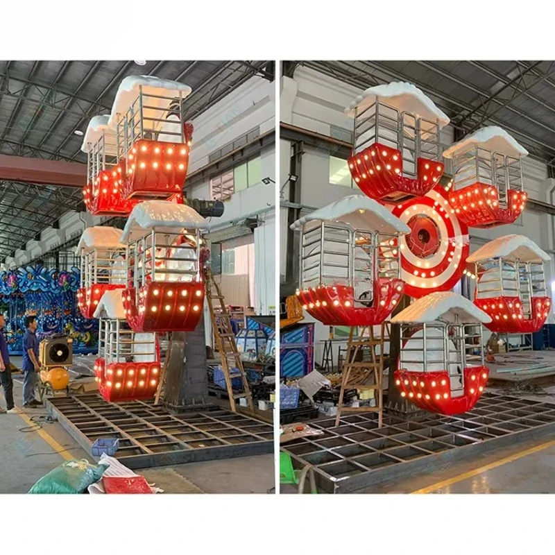 Поп-забавный парк маленькое колесо обозрения уличная игровая площадка детское