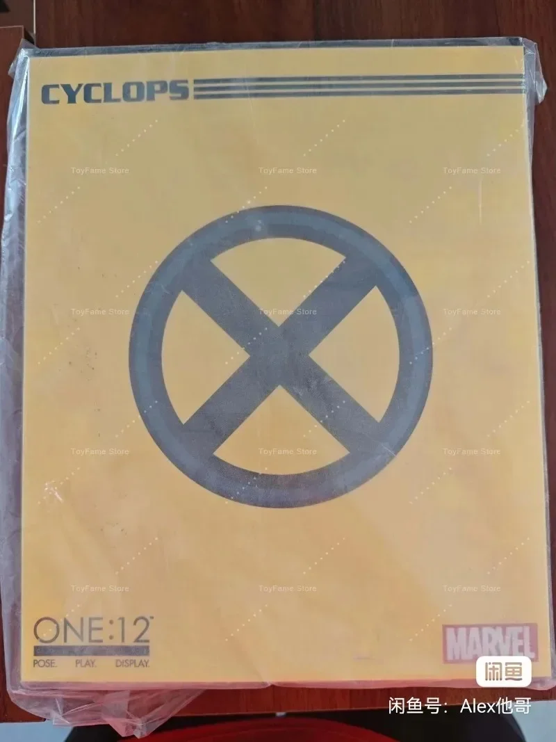 Фото В наличии: Коллекционная фигурка Mezco Ant ONE: 12 PX Version Cyclops, 6-дюймовая, в тканевой одежде, модель для коллекции, подарок, украшение №1