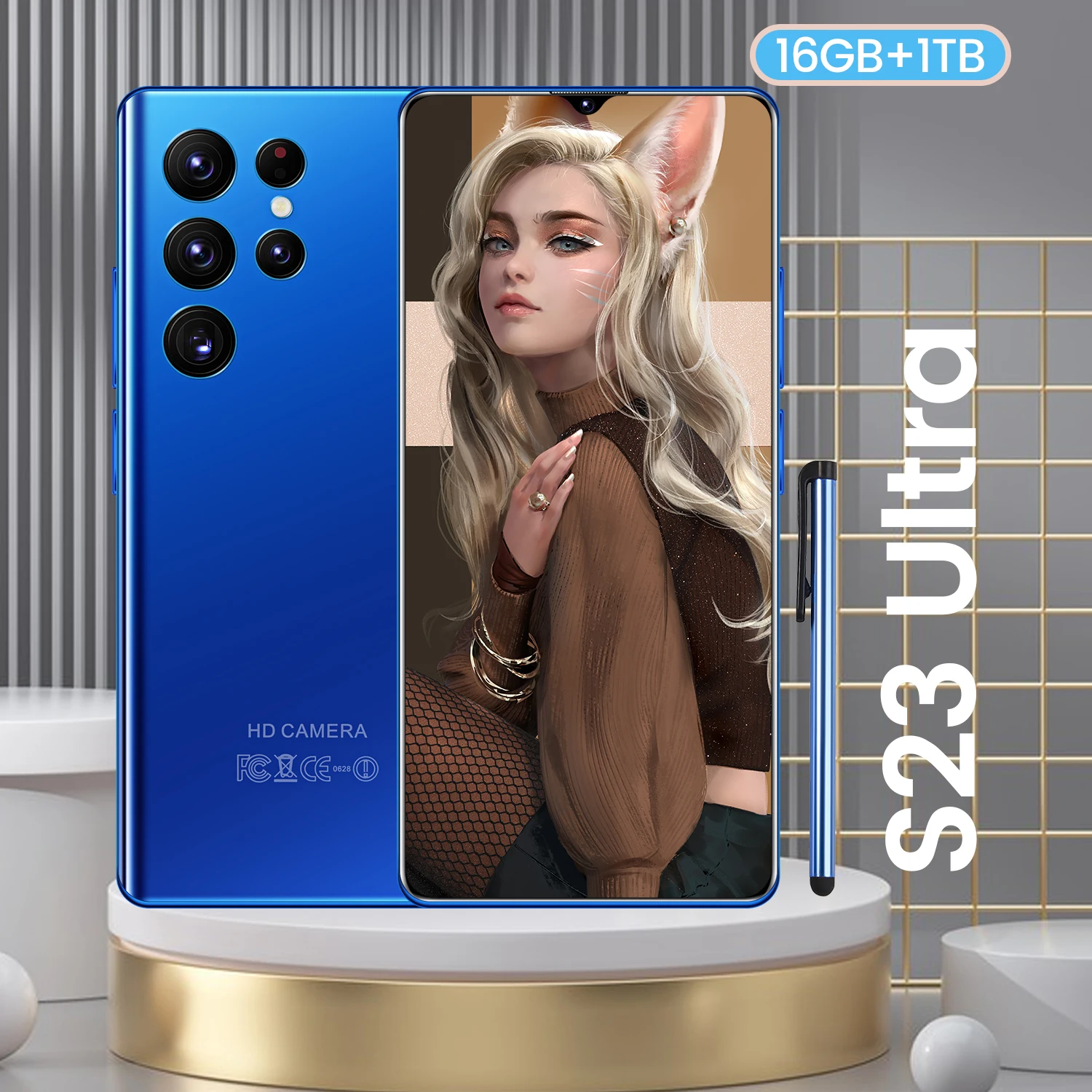 

Смартфон S23, 6,7 дюйма, 6800 мАч, 2 sim-карты, 16 + 1 ТБ