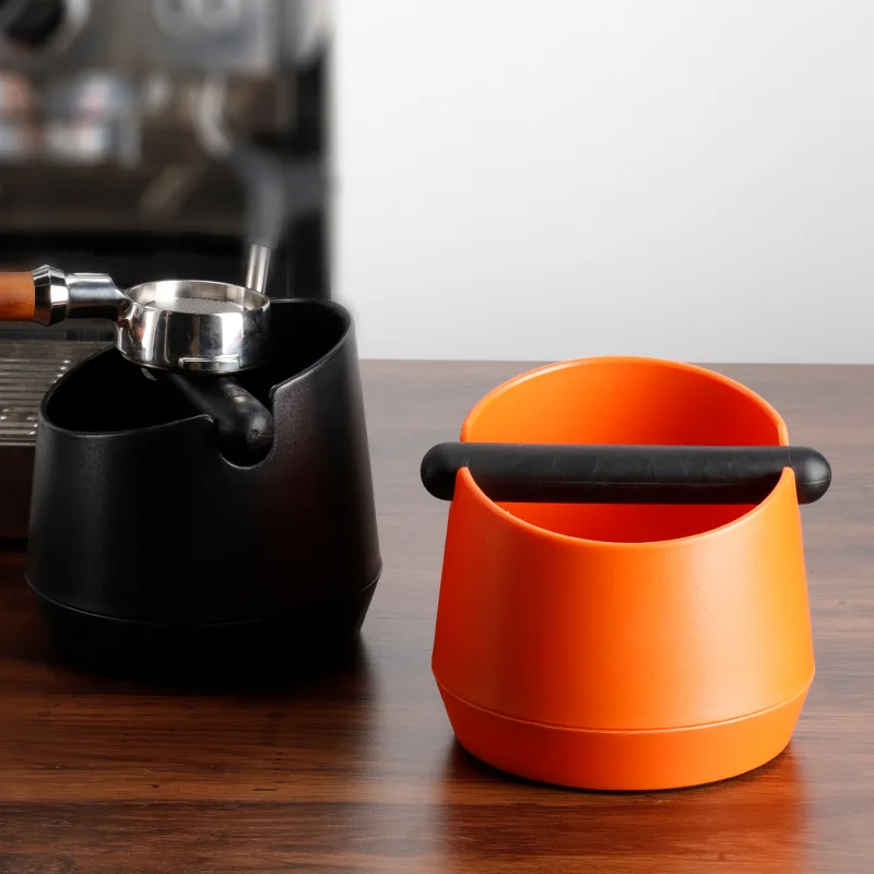 

ABS Coffee Knock Box Grounds Container Residue for Barista with Handle Coffee Residue Bucket Grind Waste Bin