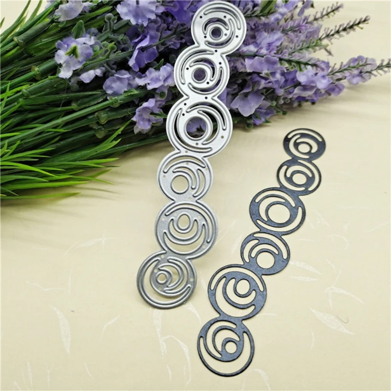 Круглая рамка металлические штампы ремесленные высечки трафарет сделай сам