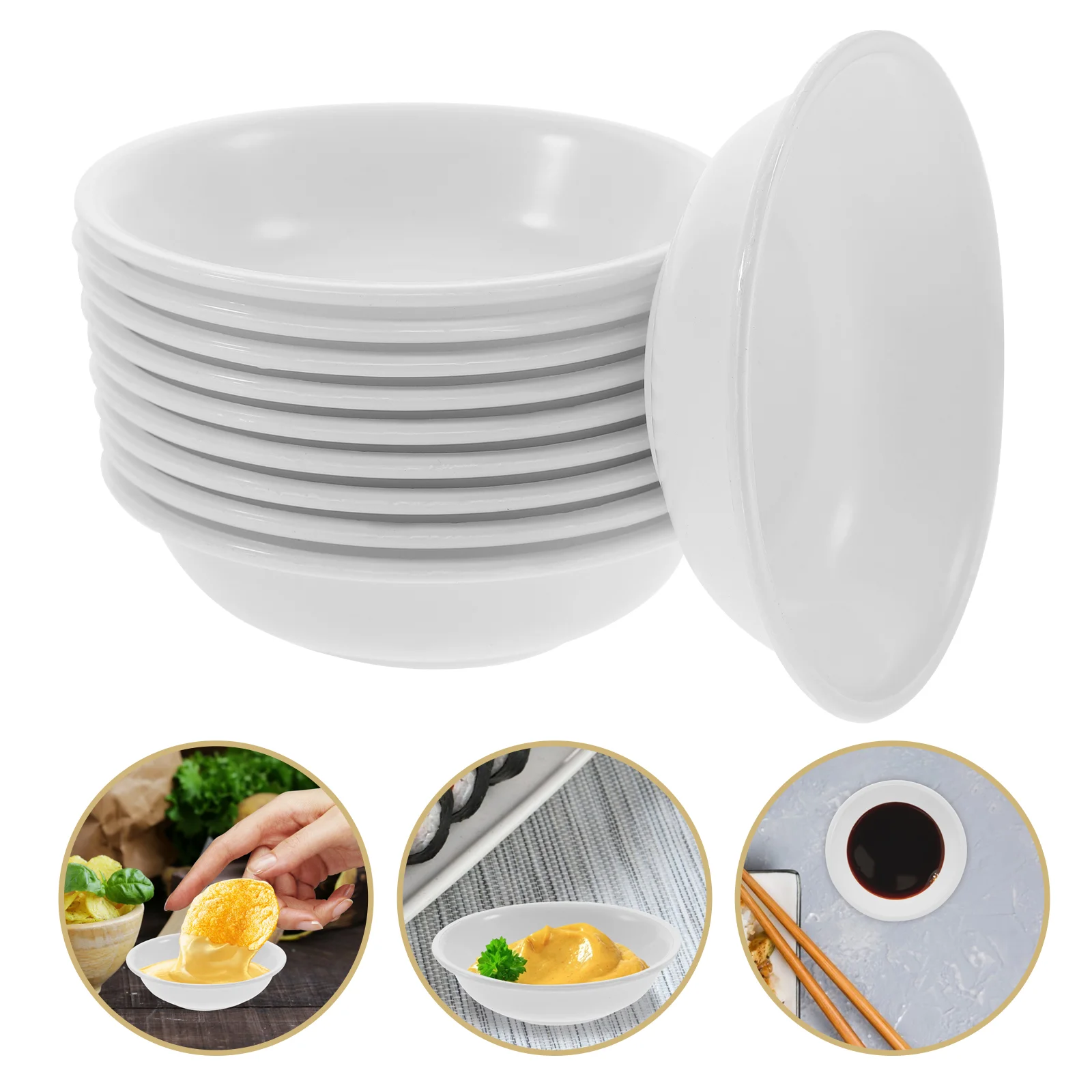 

Sauce Dipping Dish Dishes Bowls Plate Bowl Seasoning Condiment Soy Plates Appetizer Tray Serving Cups Side Sushi Mini Snack Dip