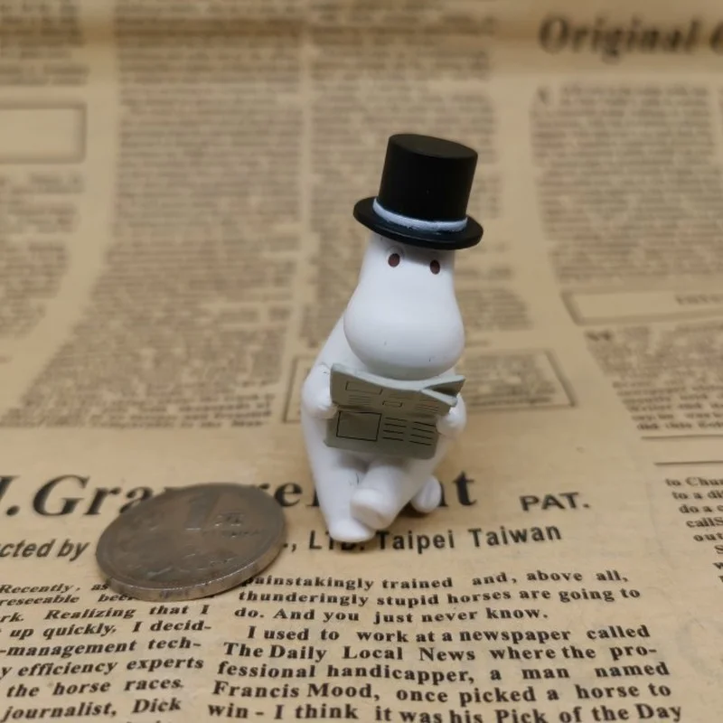 Оригинальные Объемные фигурки муминов из аниме жирная семья героев Милая модель