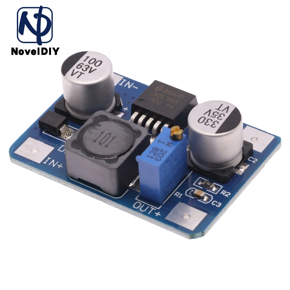 LM2576HV DC-DC Step Down регулируемый модуль источника питания LM2576 LM2576HVS 5V-60V вход 1 25 V-26V