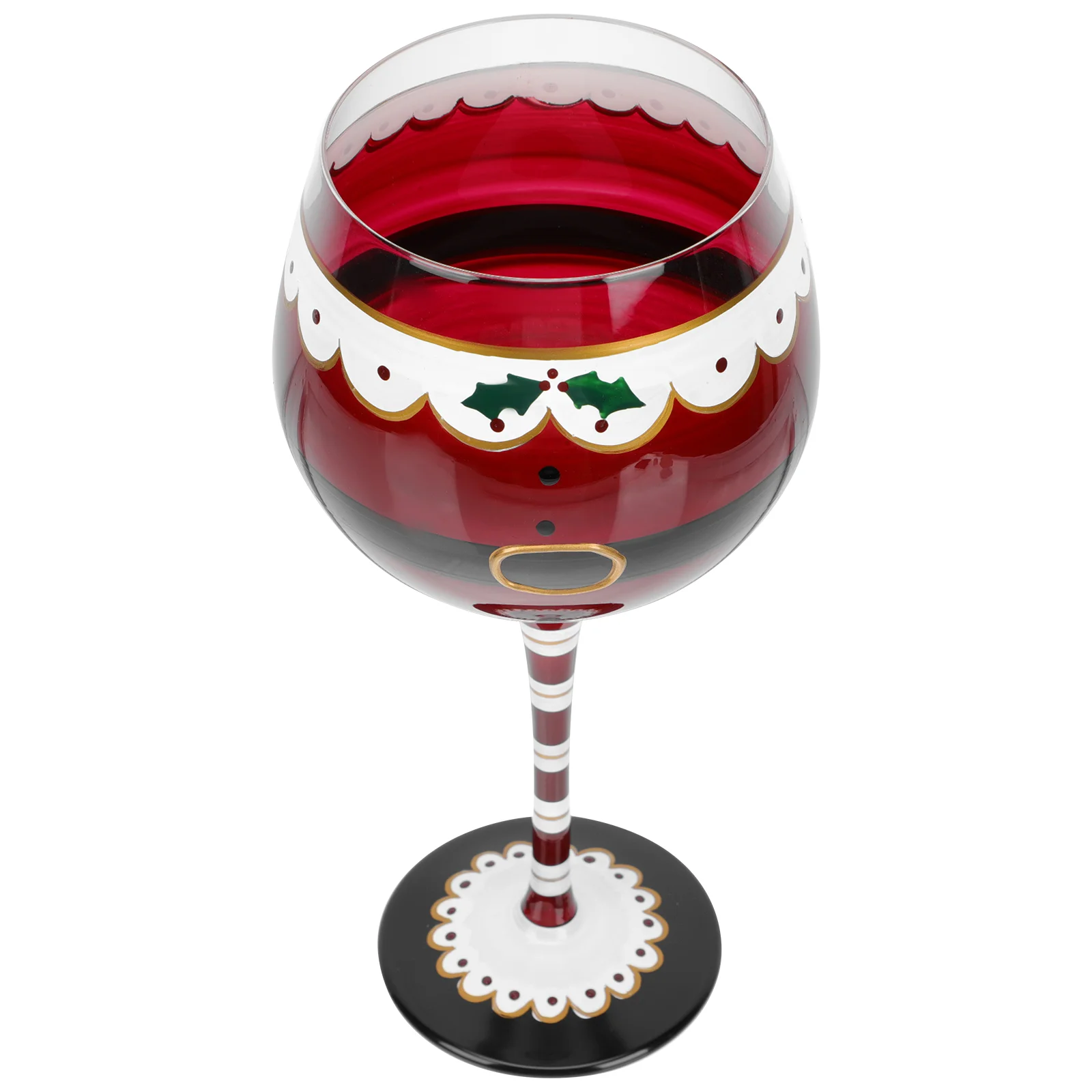 

Glasses Christmascup Champagne Goblet Cocktail Red Party Drinking Goblets Cups Santa Holiday Flutessnowman Stemware Glassware