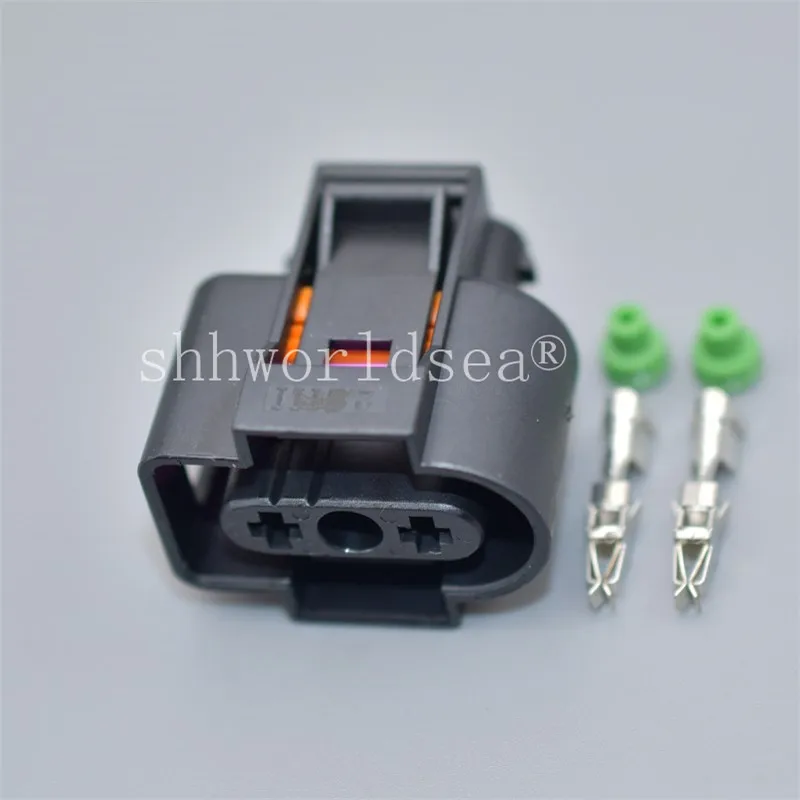 

2 P 1J0973202 1J0 973 202 для VW Golf MK5 MK6 Jetta Passat Tiguan для Audi A4 A6 Q5 R8 TT 2-контактный разъем, датчик мойки и жидкости, отрезок