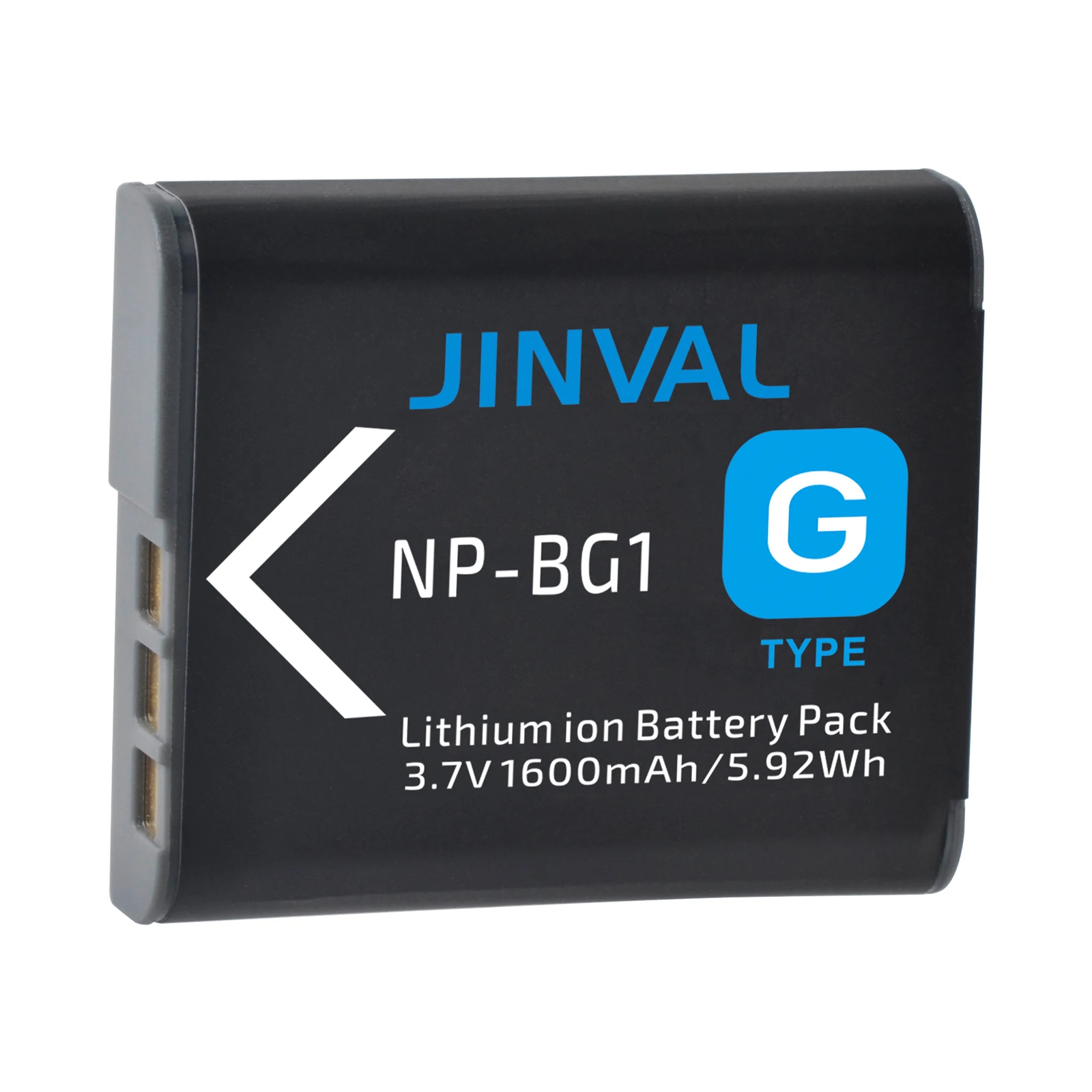 Фото Аккумулятор JIGNAL NP-BG1 1600 мАч (аналог NP-FG1) + быстрое двойное зарядное устройство PD20W для Sony Cyber-shot DSC-W80 W100 W300 H9 H50 T100 N2 №2