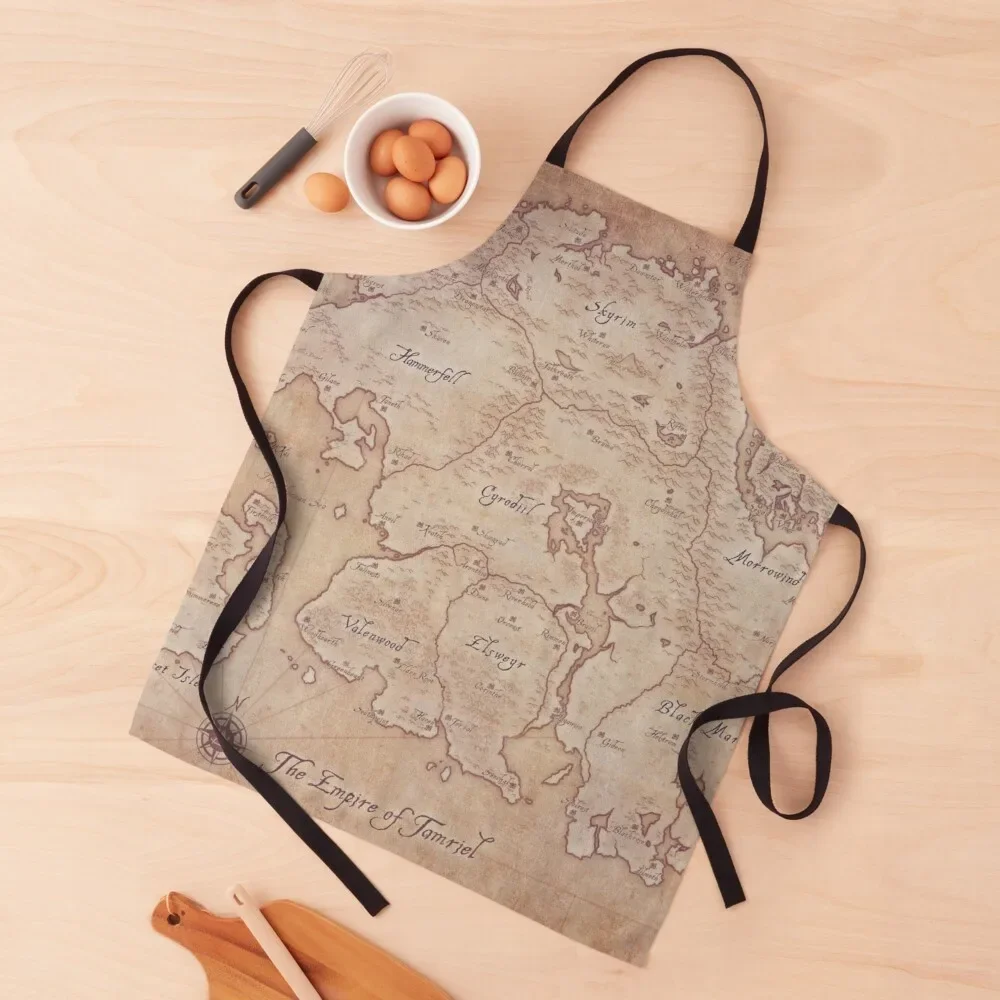 Тамриэль фартук для кухни на стене Маникюр официанта с карманами