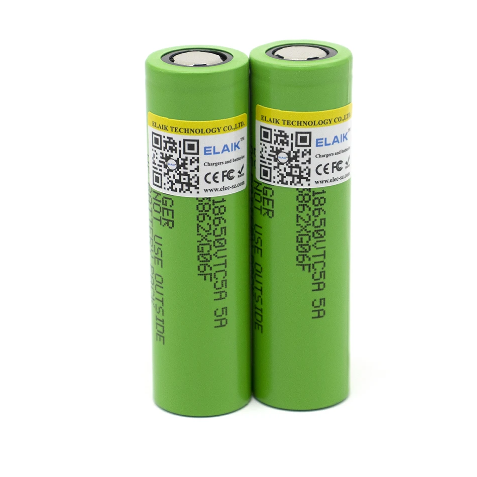 

ELAIK 8PCS brand new original 18650 battery 2600mAh 3.7V high discharge high current 30A power rechargeable battery+DIY