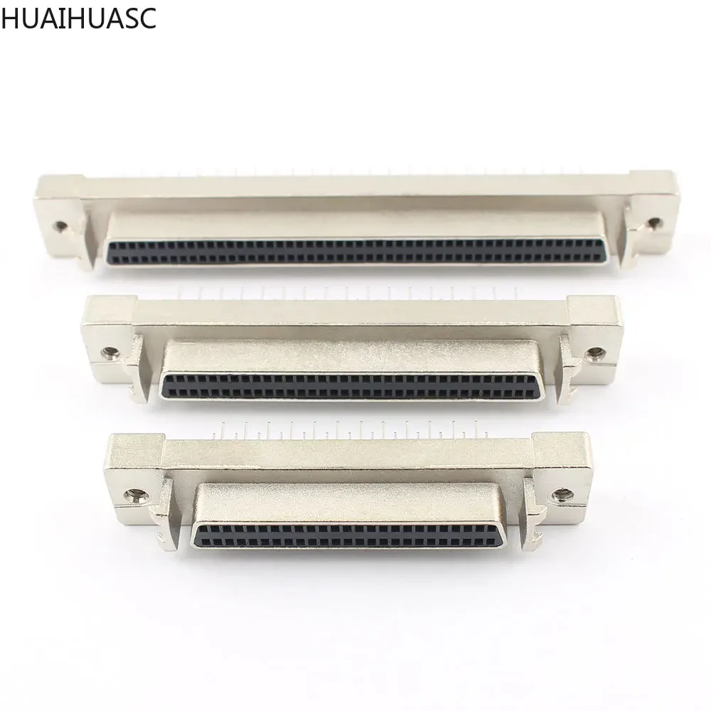 SCSI коннектор DB Мама 50 68 100 Pin прямой угол 90 180 градусов отверстие сварочный