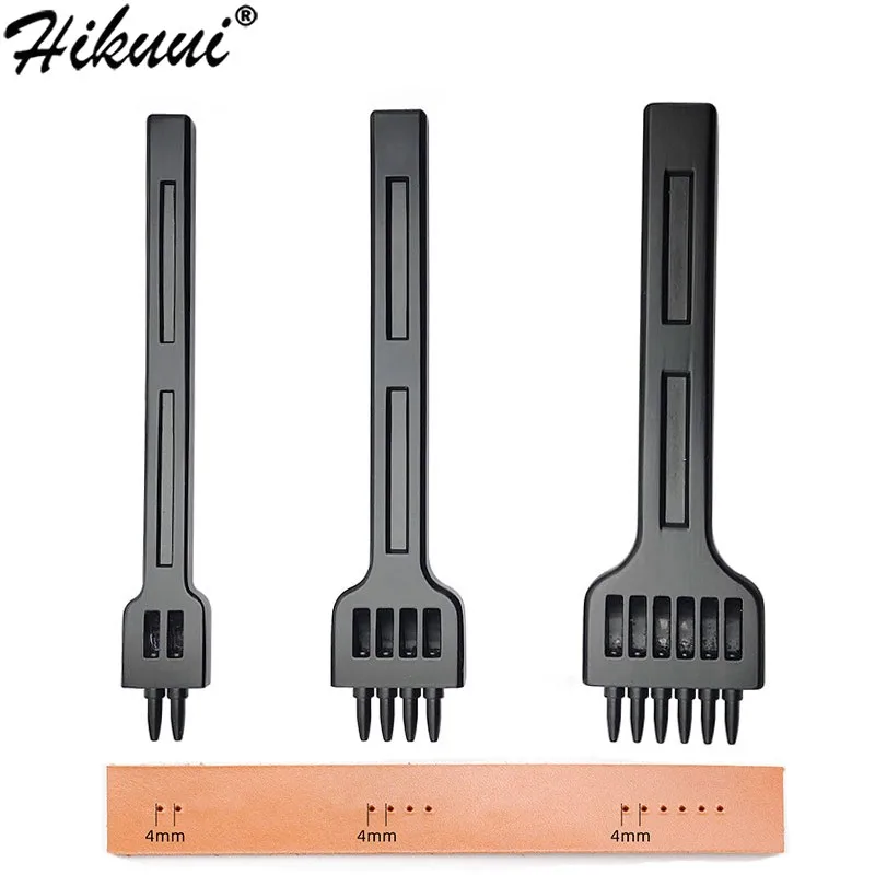 

Дырокол для кожи, Круглый перфоратор, 4/5/6 мм, для шитья кожи