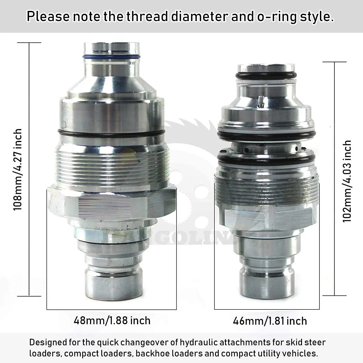 2 шт. 7246802 7246799 дюйма женский и мужской гидравлический плоский быстроразъемный