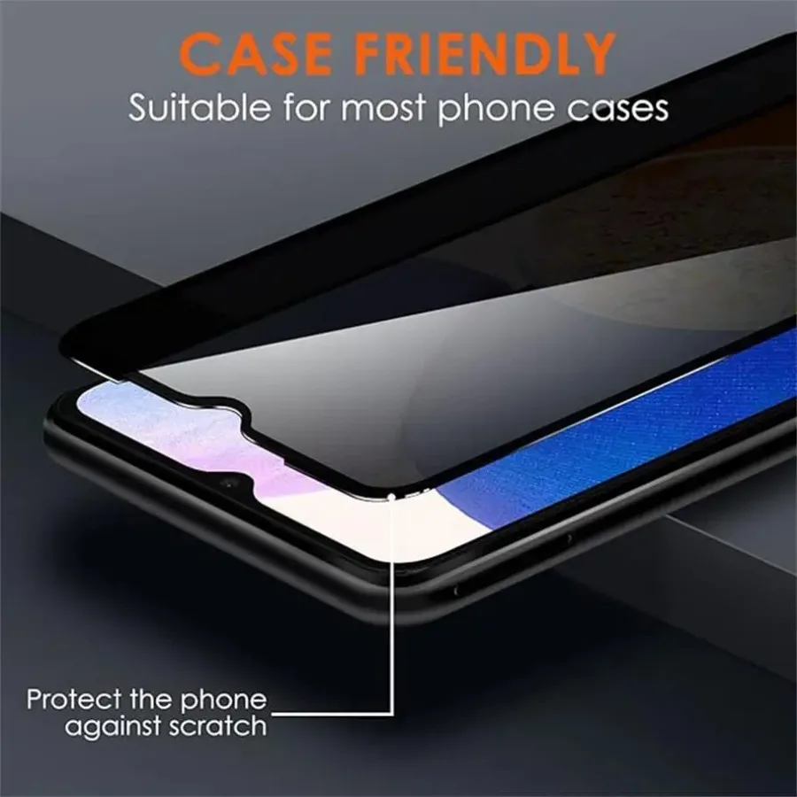 Фото Для Realme C21 RMX3201 антишпионская защитная пленка из закаленного стекла, совместимая с RealmeC21, полноэкранная пленка для телефона №3