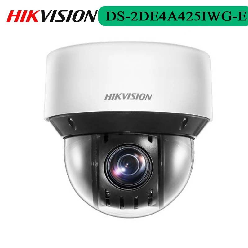 

В наличии Hikvision DS-2DE4A425IWG-E 4-дюймовая 4MP 25X сетевая скоростная купольная наружная мини IP PTZ-камера с автоматическим отслеживанием