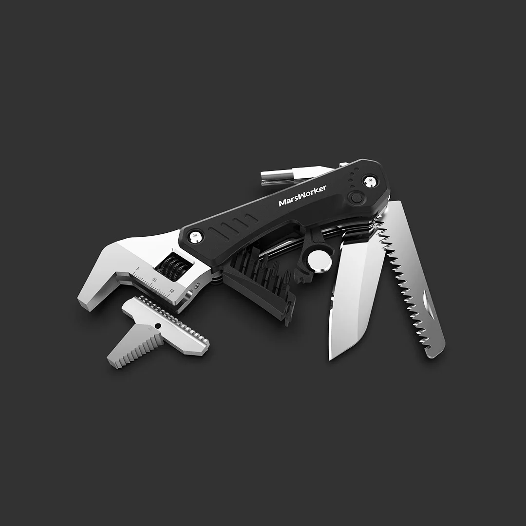 Ручной инструмент Xiaomi Marsworker многофункциональный гаечный ключ нож плоскогубцы