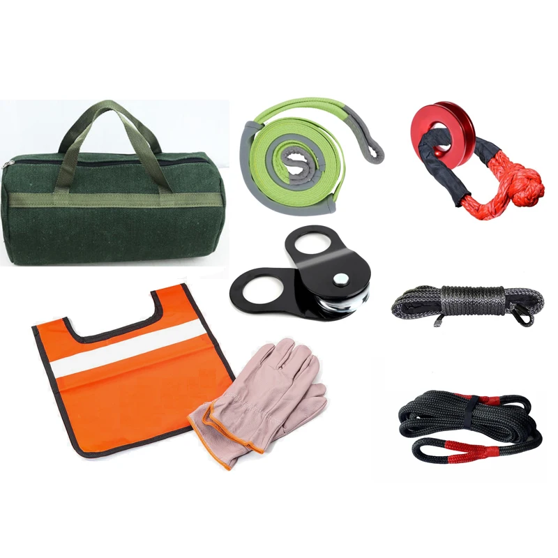 4x4 4WD off road recovery car emergency tool kit