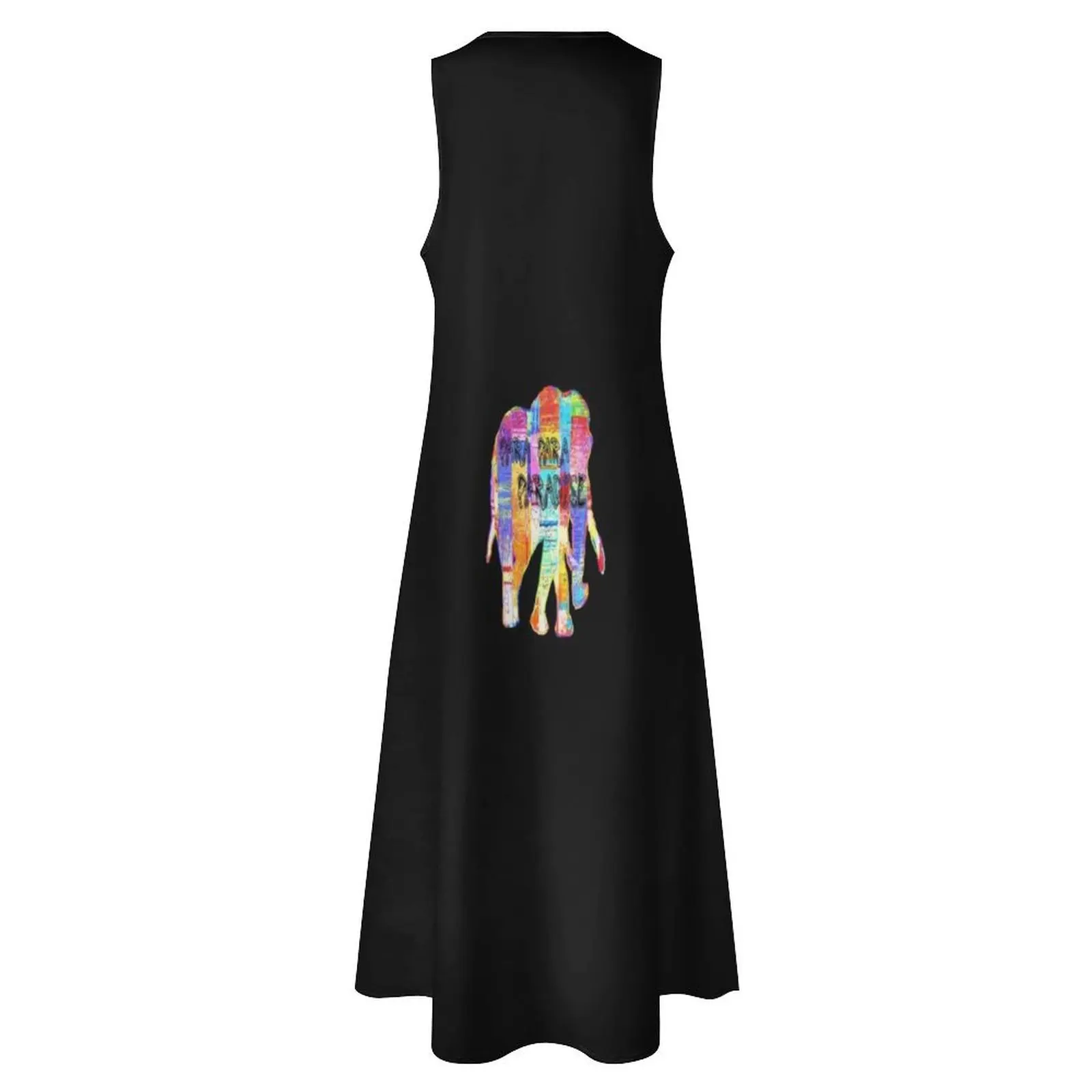 Футболка Para Paradise Long Dress со слоном свадебные платья для вечеринок летняя женская
