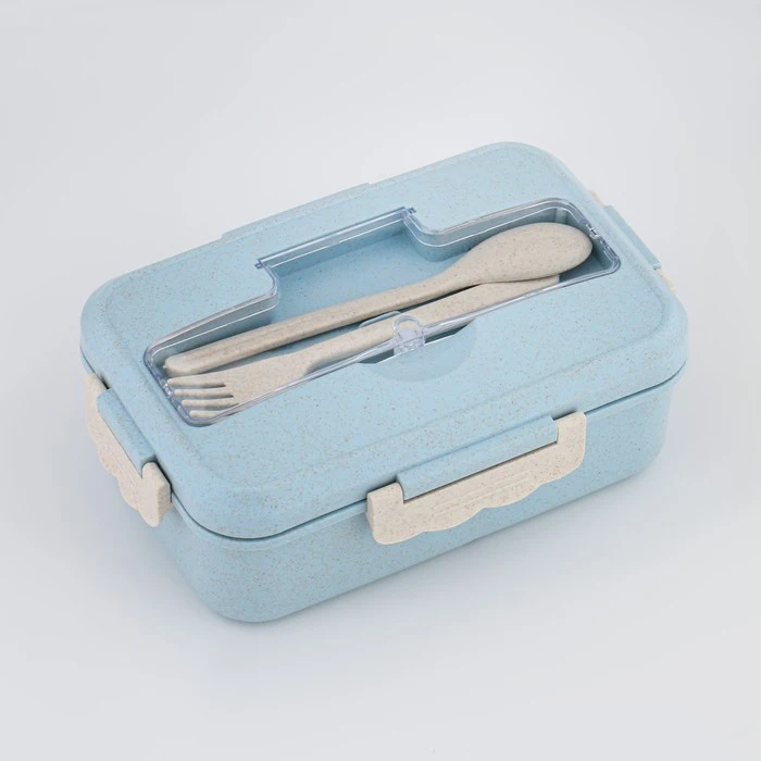 Ланч-бокс 800 мл двухуровневый с прибором |