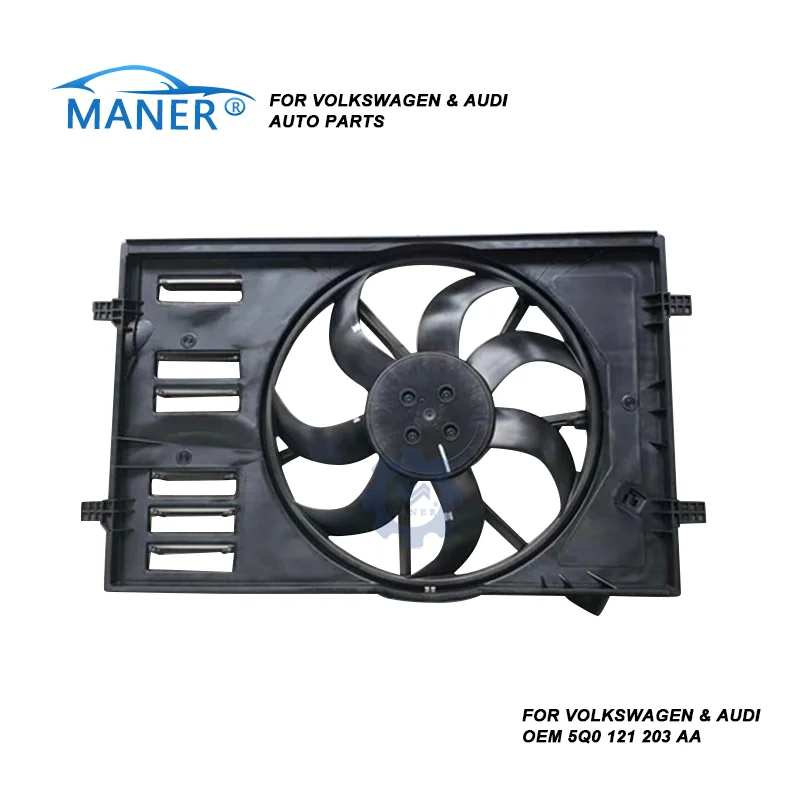 

MANERI 5Q0121203AA Car Parts Engine Radiator Electric Cooling Fan For VW GOLF 7 5Q0 121 203AA