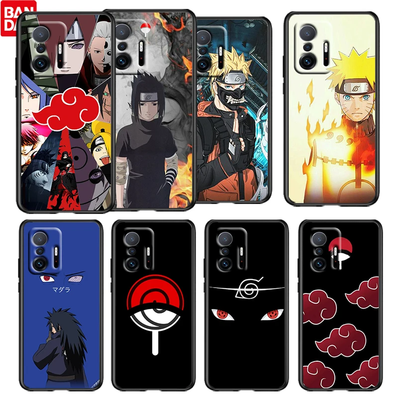 

Naruto Cool Art Anime For Xiaomi 11 11T 10T Note 10 Mi 9T Ultra Pro Lite 5G Funda Silicone TPU Black Phone Case Coque Capa Cover