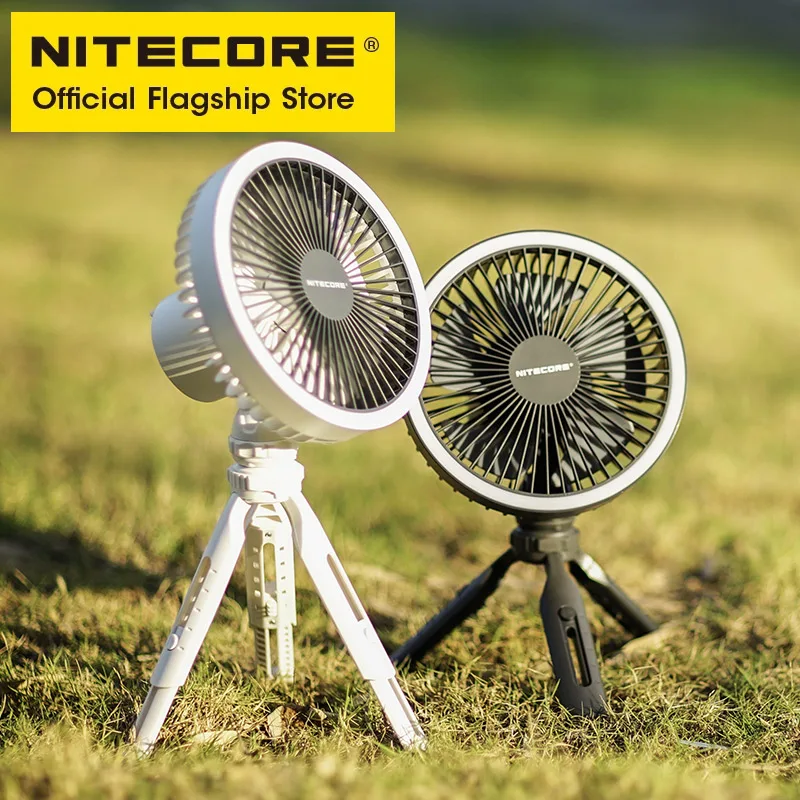 Электрический вентилятор NITECORE NEF10 3-в-1 для кемпинга перезаряжаемые потолочные