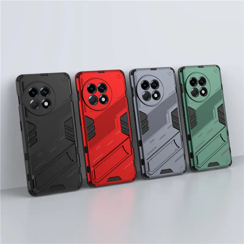 

For OnePlus ACE 2 5G Case OnePlus ACE 2 Cover Shockproof Hard Armor PC Stand Silicone Bumper OnePlus ACE 2 5G Fundas 6.74 inch
