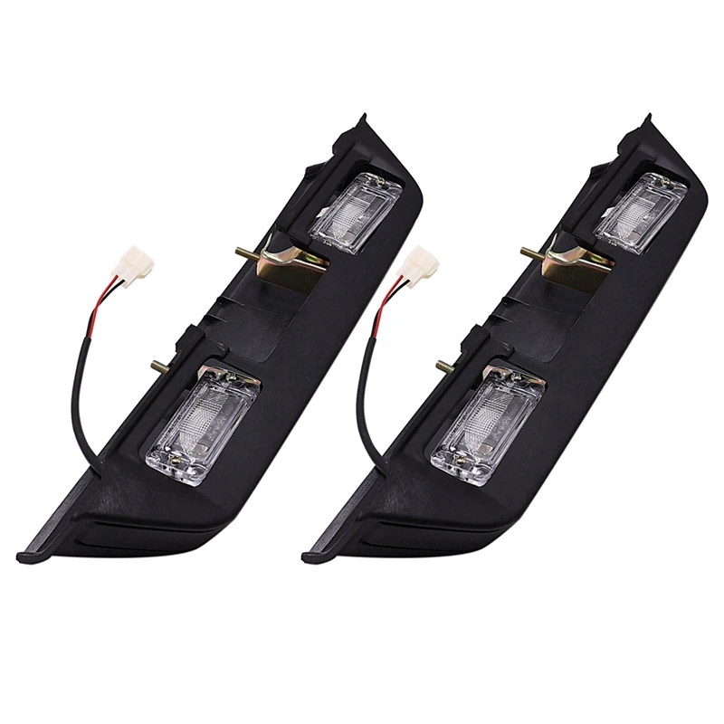 2X задние ворота номерной знак для Mitsubishi Pajero Montero Shogun MK II 2 90-2000