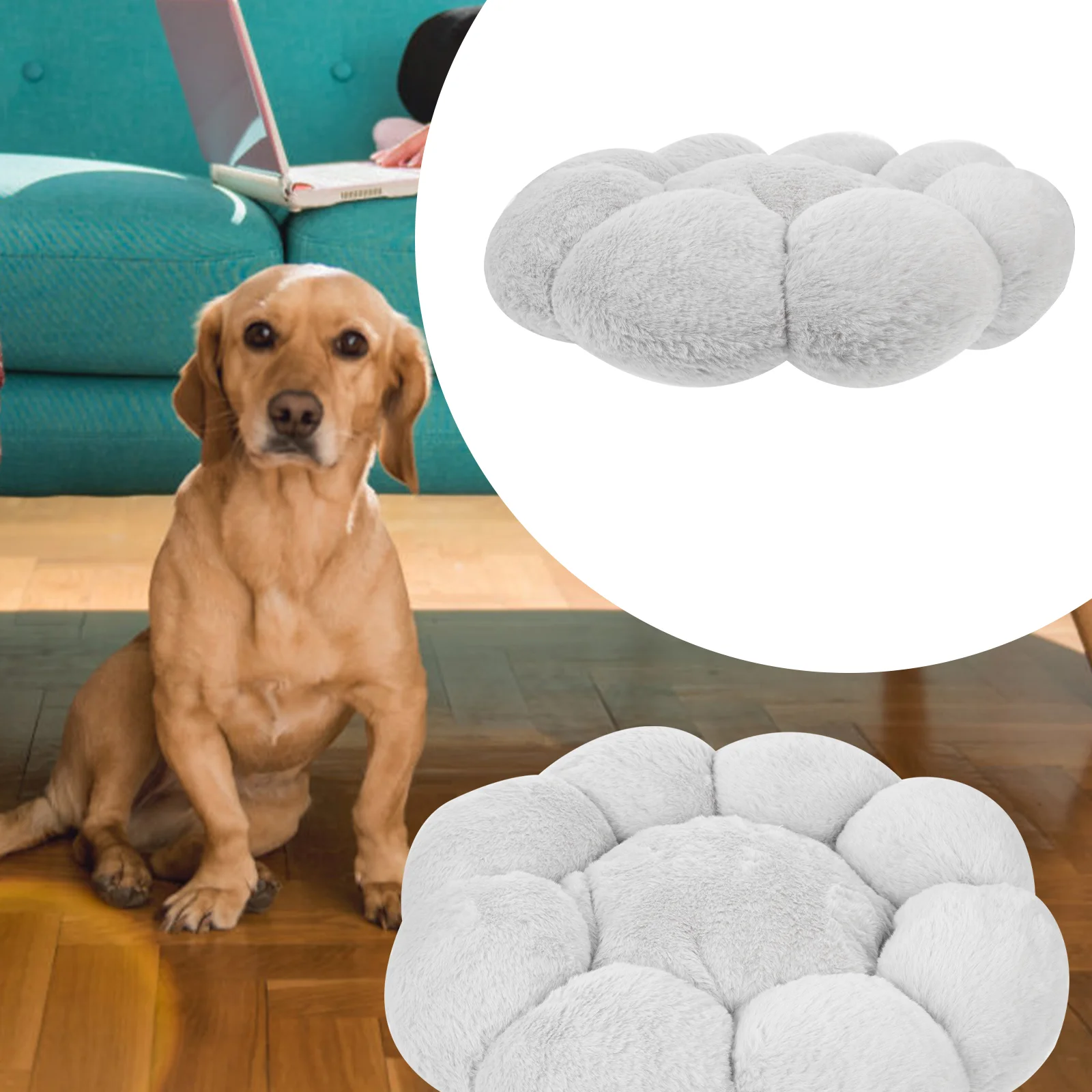 

Pet Bed Cat Mat Washable Padcushion Plush Decorative Warm Dog Home Comfortable Winter