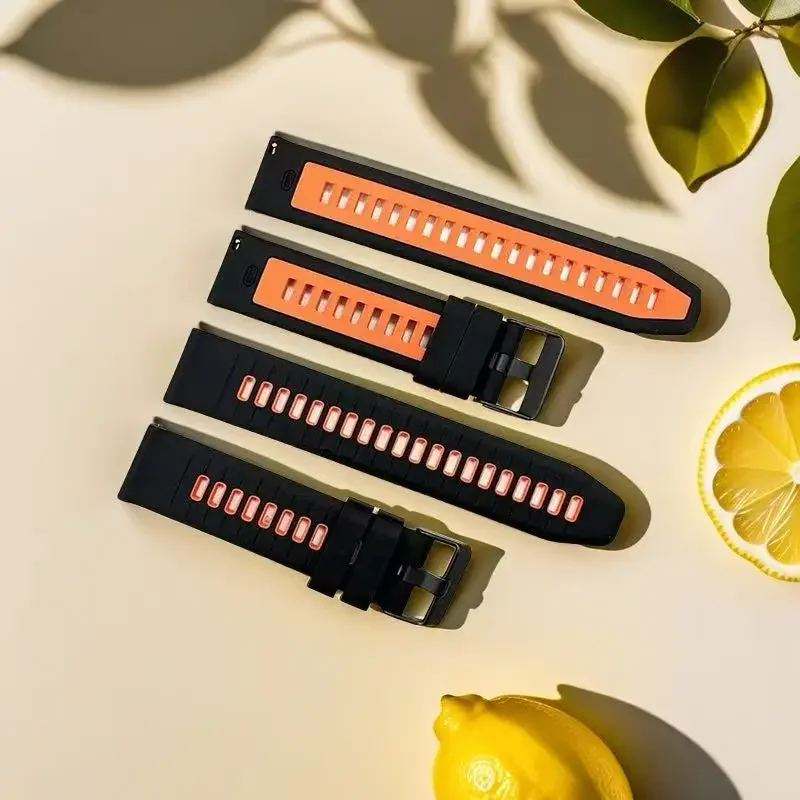 Силиконовый ремешок для умных часов 20/22 мм Amazfit Balance браслеты GTR 4/3Pro/3/2 GTS 4/3/2 Bip 5