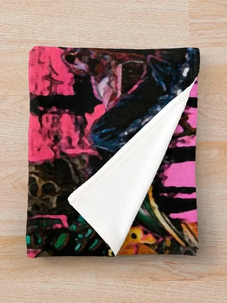 Плакат BLACK MIDI TOUR 2022 - Tour Black черный винил ад mi Плед Тонкие одеяла для диванов