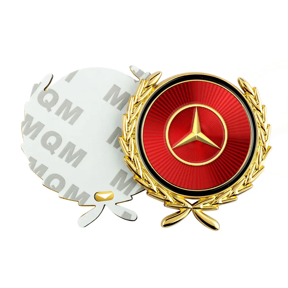 Новый автомобильный значок декоративная наклейка на боковое крыло для Mercedes Benz AMG