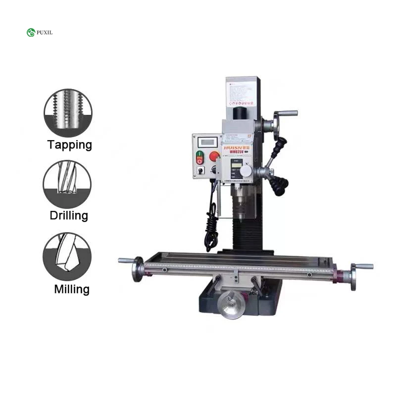 

WMD25V Small Drilling and Metal Milling Machine Multi-function Processing Metal Household Micro-desktop Factory Machine