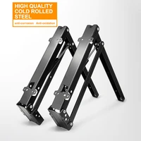 folding seat stool bracket buffer wall mounted shoe cabinet shelves cold rolled steel hardware accessories