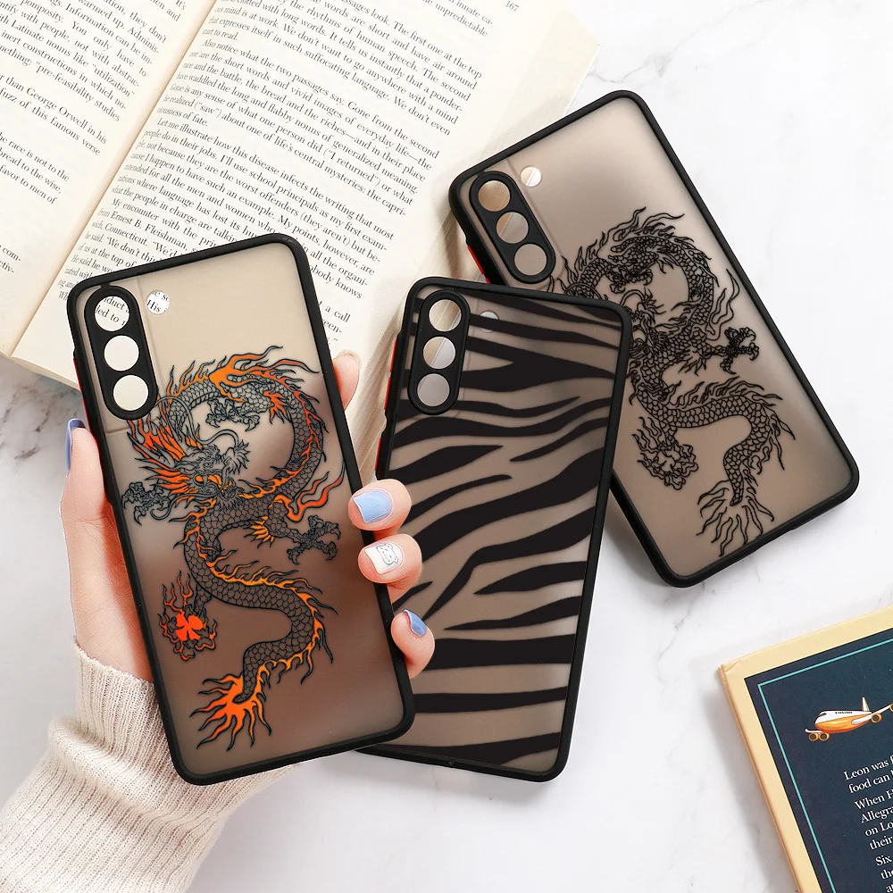 

Dragon Case For Samsung A51 A52 A53 A71 A12 A72 A50 A13 A32 Case Galaxy S23 S22 Ultra A52S 5G A70 A11 A22 4G A31 M31 Funda