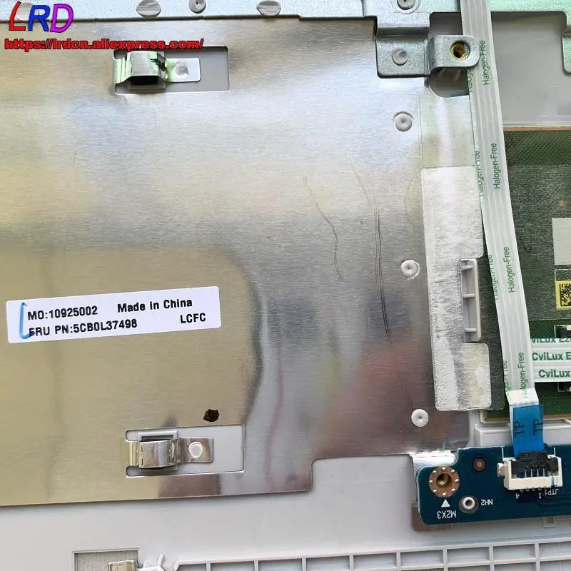 Корпус C серебристый верхний корпус с сенсорной панелью для Lenovo 510-15ISK IKB 310-15ABR IAP ISK