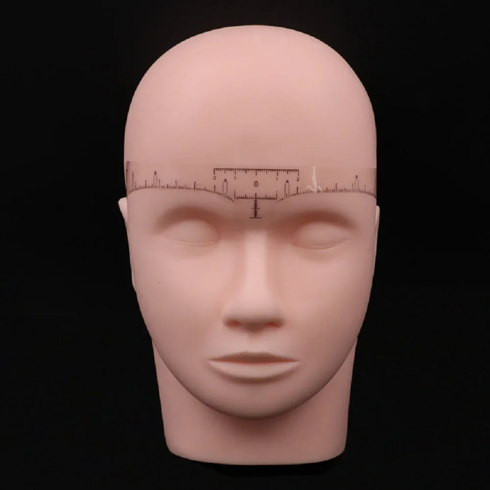 10 шт. наклейка-линейка для бровей одноразовая измерительная отметка